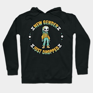 New Gender Just Dropped! Grunge Skeleton Hoodie